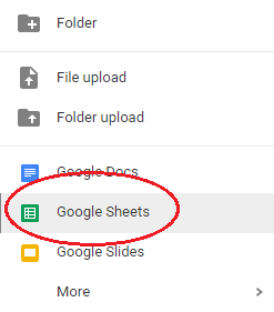 Google Doc List Google Doc List