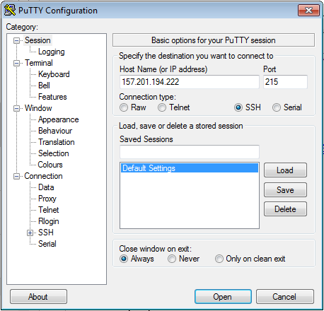 PuTTY: Extreme Makeover Using PuTTY Connection Manager
