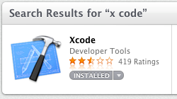 xcode install